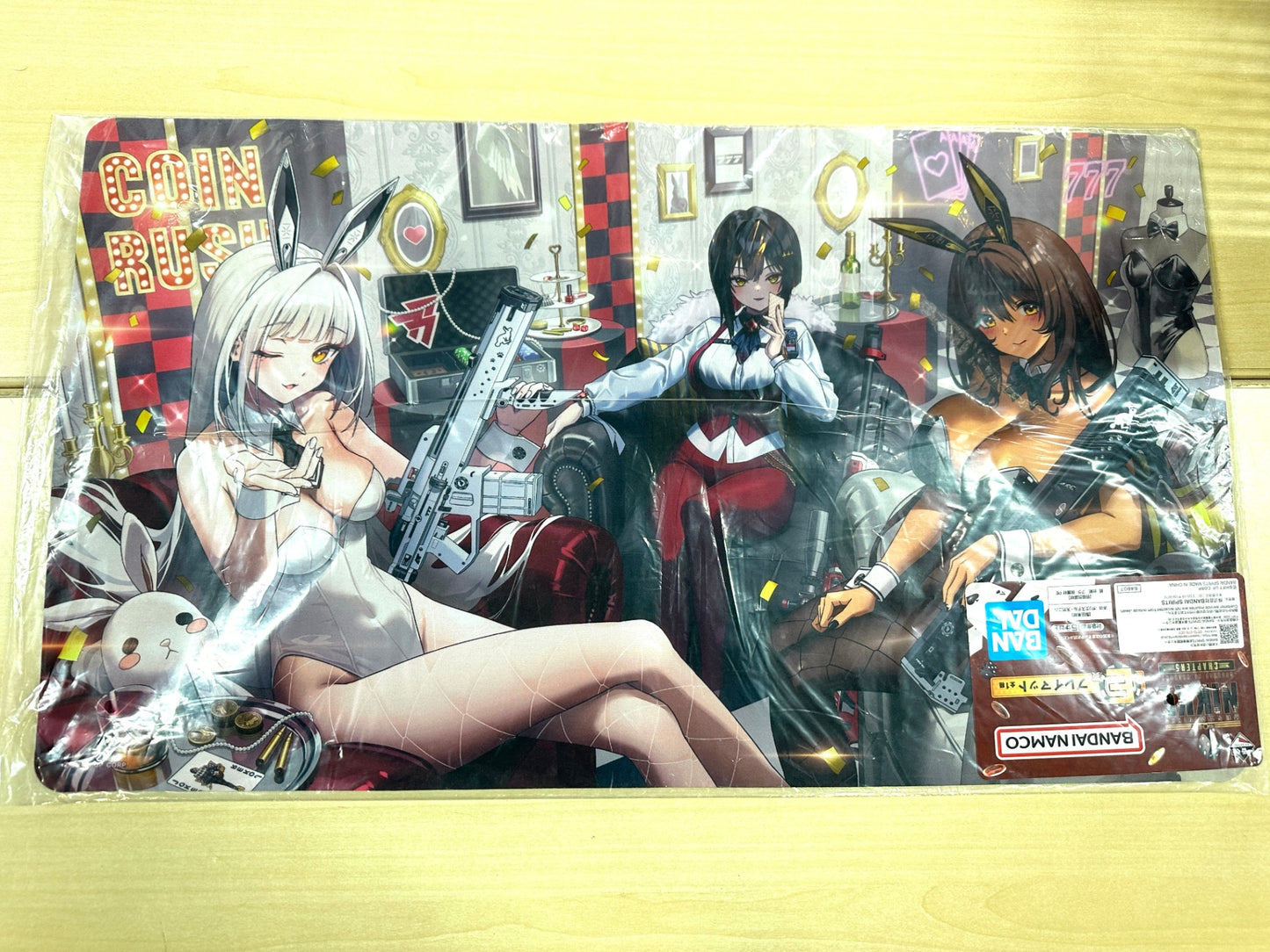 プレイマット ラバーマット 一番くじ 勝利の女神 NIKKE 5 ニケ E賞 ココア/ルブラン/ノワール 10/28