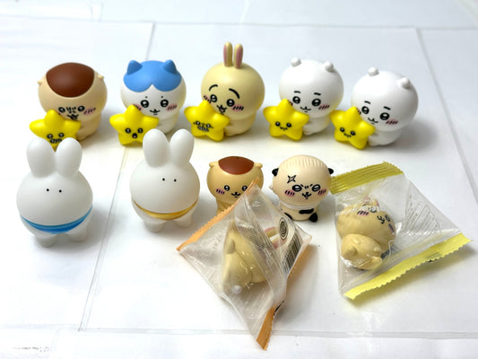 現状品 ちいかわ 星といっしょライト 他 ミニフィギュア まとめセット 8/28