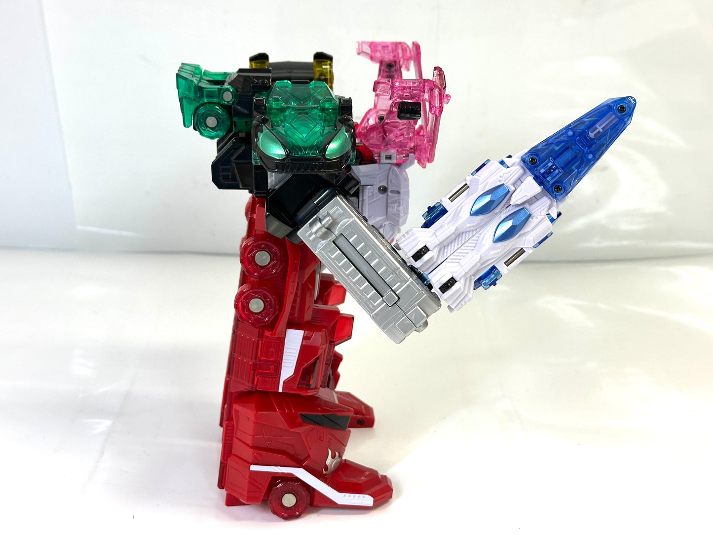 現状品 バンダイ 魔進戦隊キラメイジャー 魔進合体 DXキラメイジンセット フィギュア キラメイジャーロボ 5/20