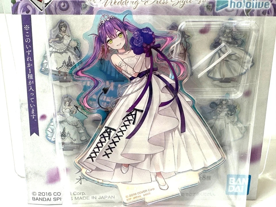 一番くじ ホロライブ Wedding Dress Style オーロラアクリルスタンド 全8種 コンプリートセット 雪花ラミィ 宝鐘マリン 白銀ノエル 常闇トワ 4/3