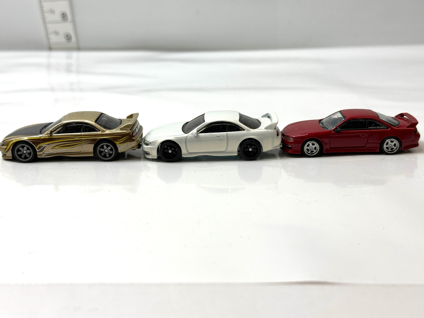 未開封含む現状品 日産 シルビア S13/S14 ミニカー 5台セット 240SX 180SX トミカ ホットウィール 他 1/12