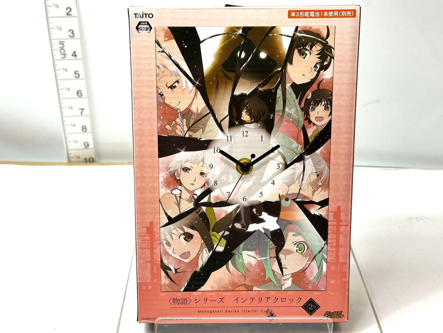 TAITO タイトー〈物語〉シリーズ インテリアクロック西尾維新 アニメプロジェクト 時計 12/5