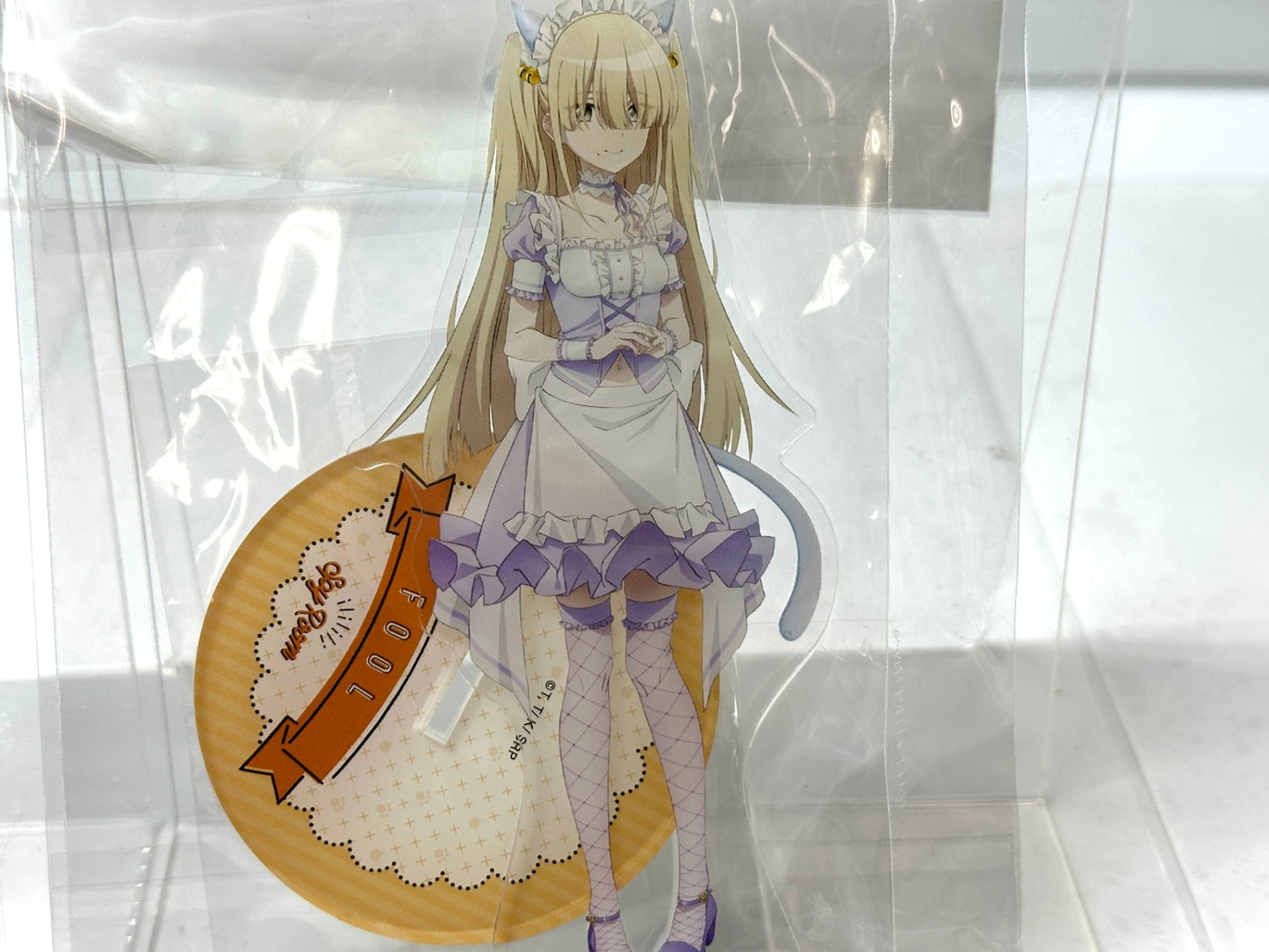 スパイ教室  アクスタ アクリルスタンド 2個セット リリィ＆エルナ メイド 猫耳 11/27