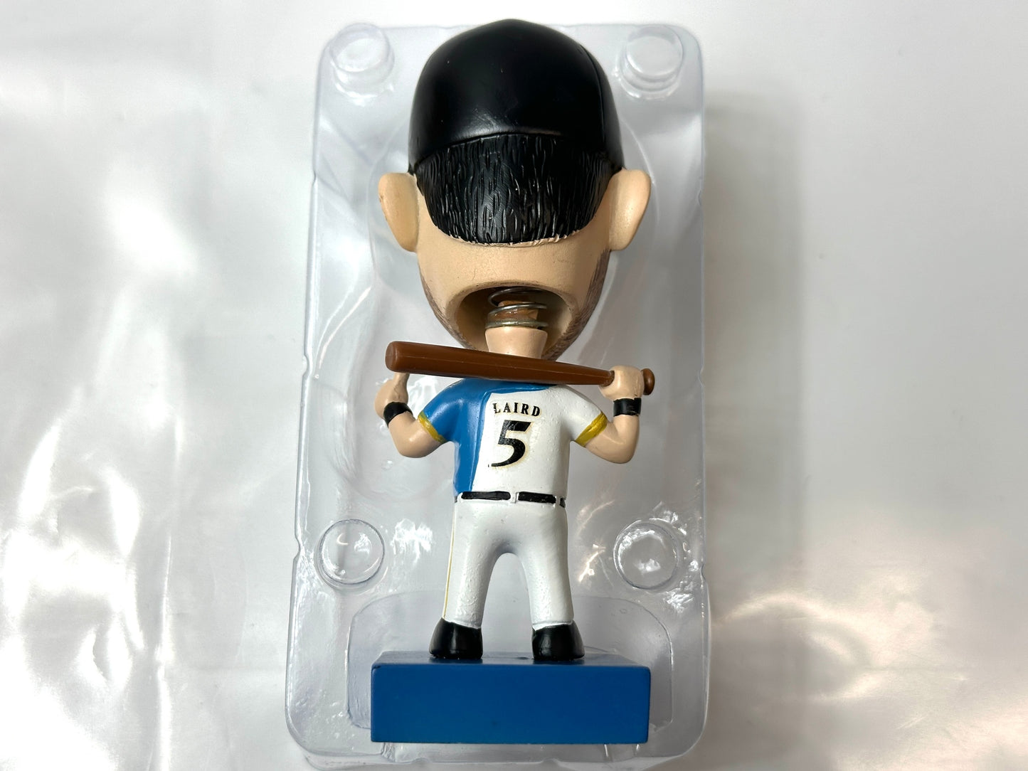 開封済み・未使用品 北海道日本ハムファイターズ ハーベストシリーズ ブランドン・レアード ボブルヘッド人形 首振り人形 フィギュア 3/13