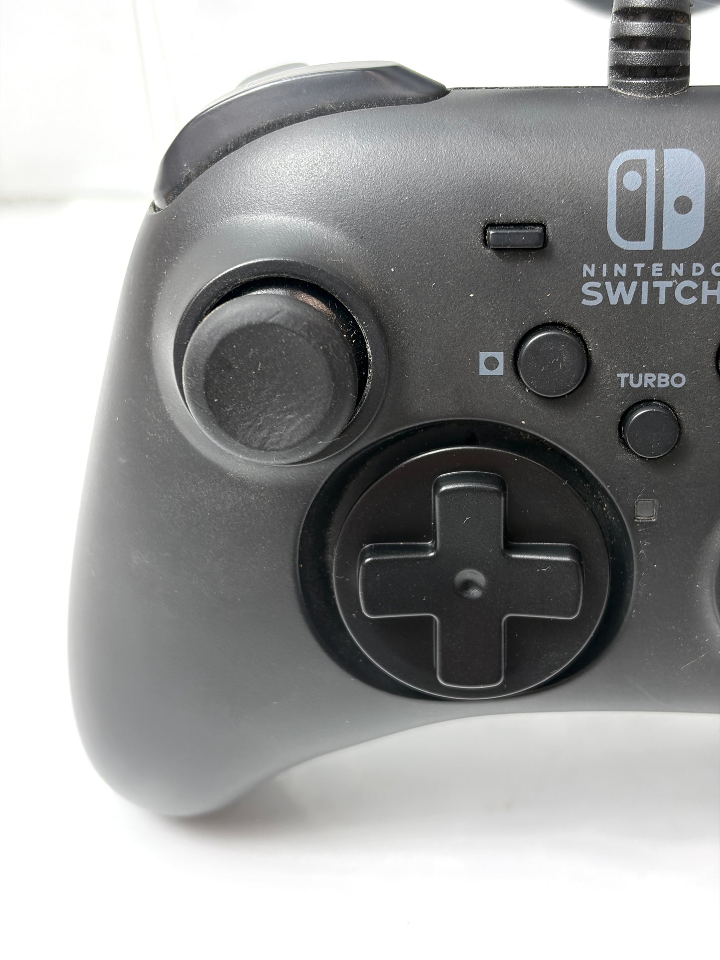HORI ホリパッド for Nintendo Switch ブラック NSW-001 コントローラー 有線 ライセンス商品