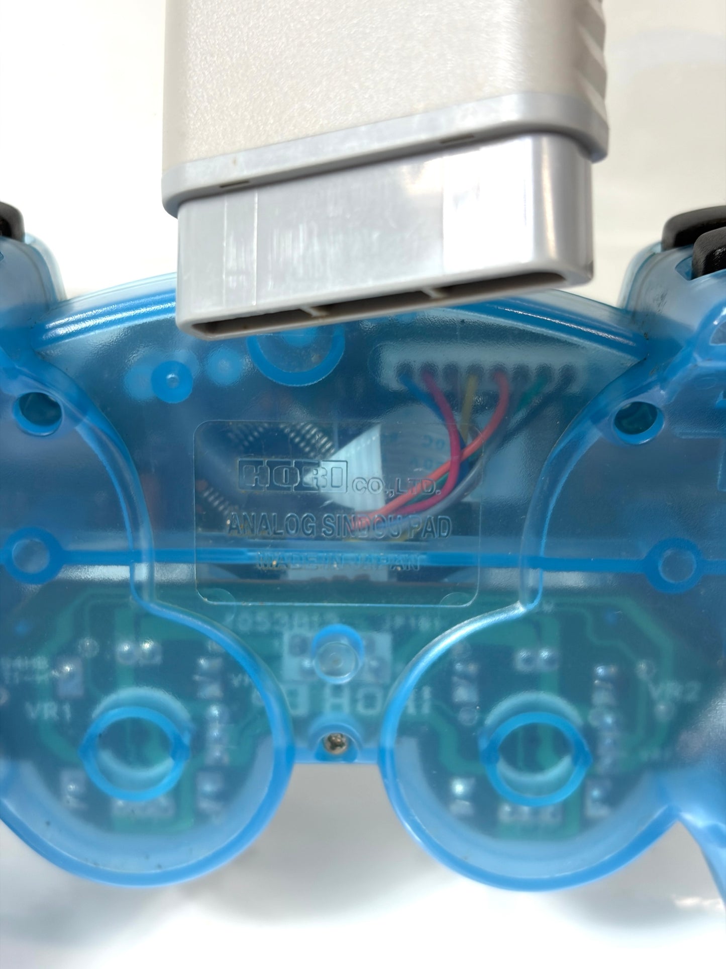 HORI PS1 PS2用 アナログ振動パッド2 TURBO クリアブルー 連射機能付き