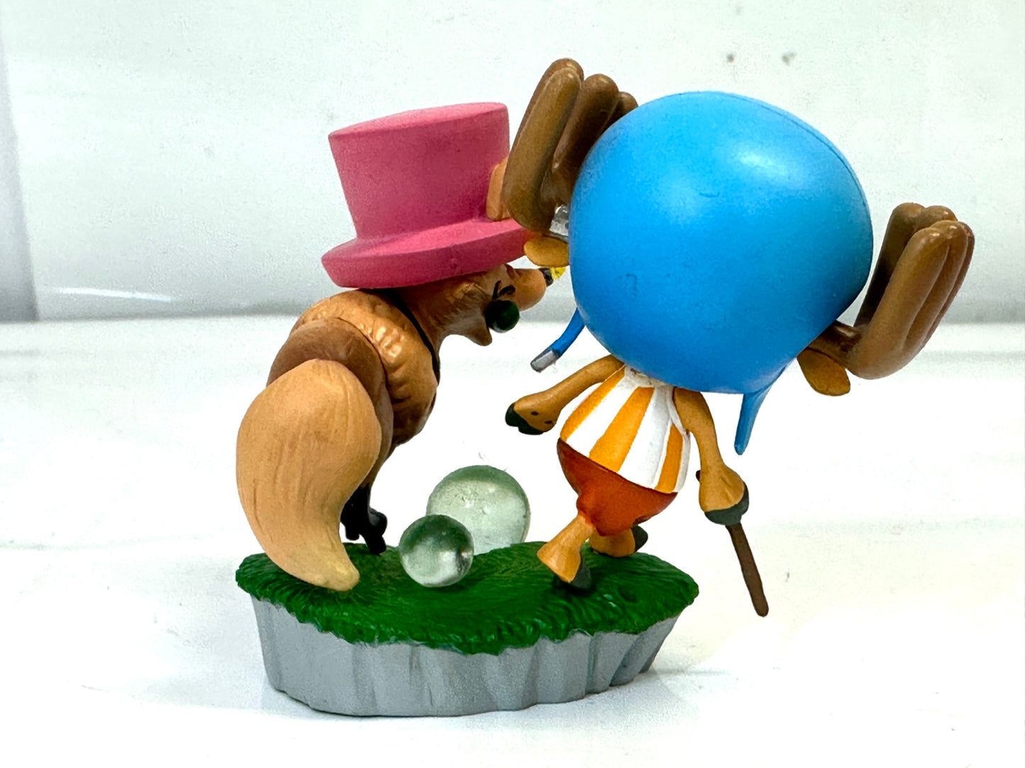 現状品 ONE PIECE ワンピース デスクトップシアターフィギュア 3点セット チョッパー＆シェリー チョッパー＆偽チョッパー チョッパー＆サウザンド・サニー号 5/21