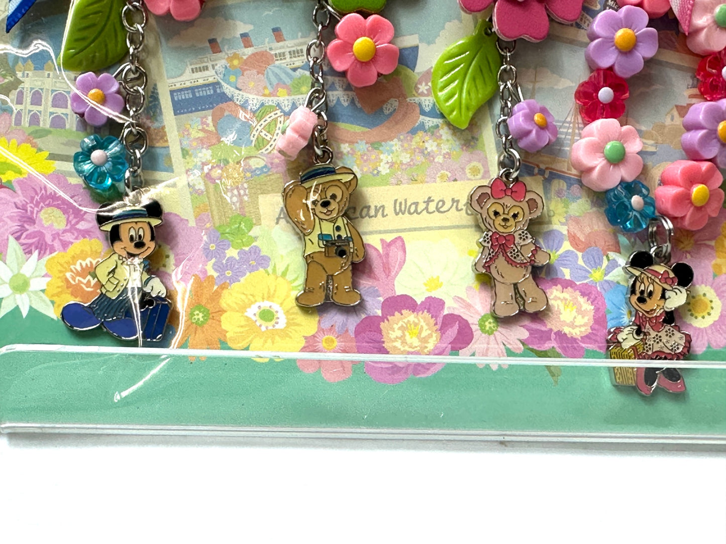 2014 東京ディズニーシー限定 ミッキーとダッフィーのスプリングヴォヤッジ ストラップセット 12/16