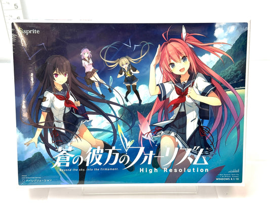 未開封品 PCゲームソフト 蒼の彼方のフォーリズム High Resolution ウインドウズ Windows 8.1/10 9/3