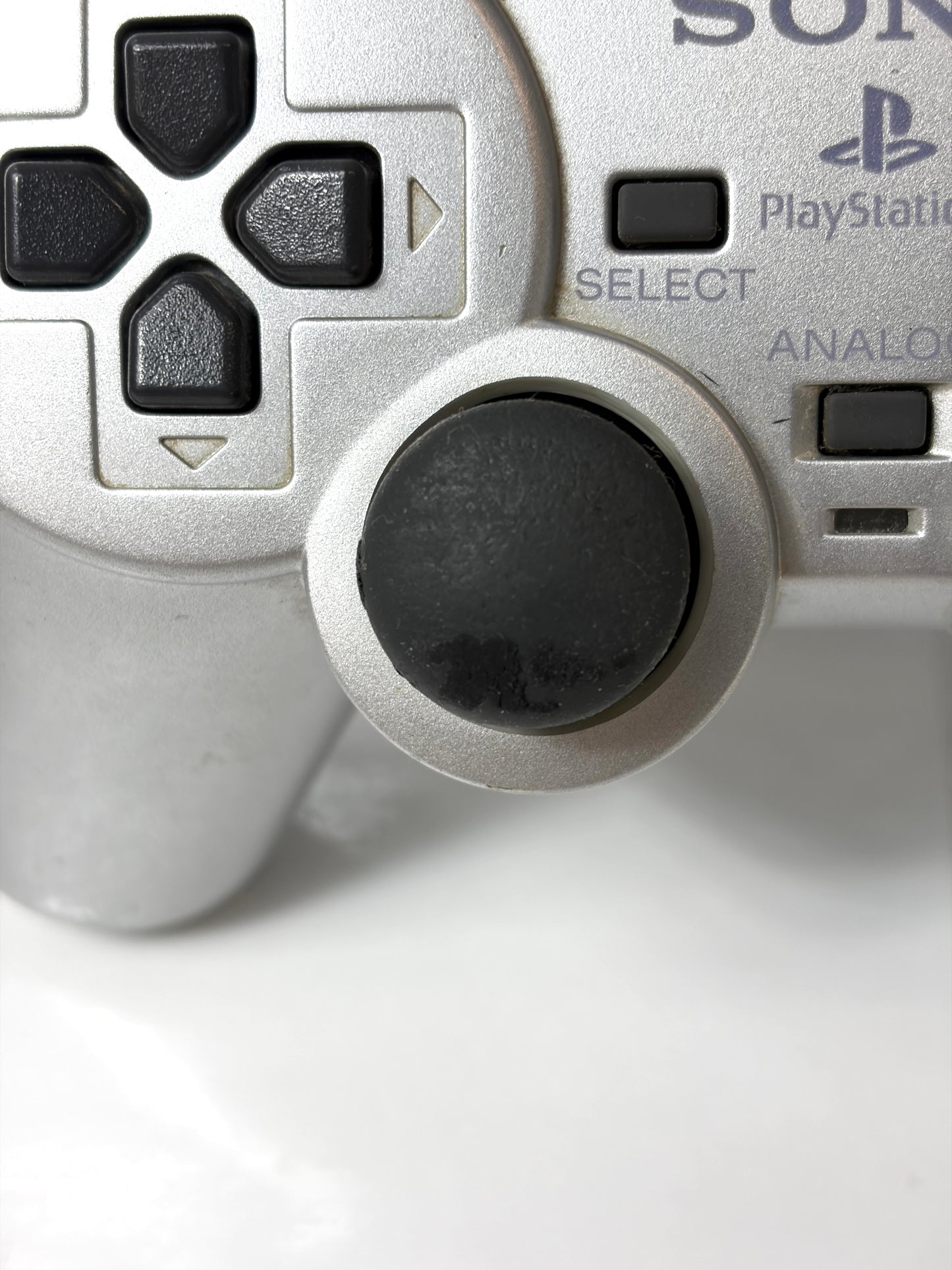 SONY PS2 純正 DUALSHOCK 2 デュアルショック2 サテン・シルバー SCPH-10010