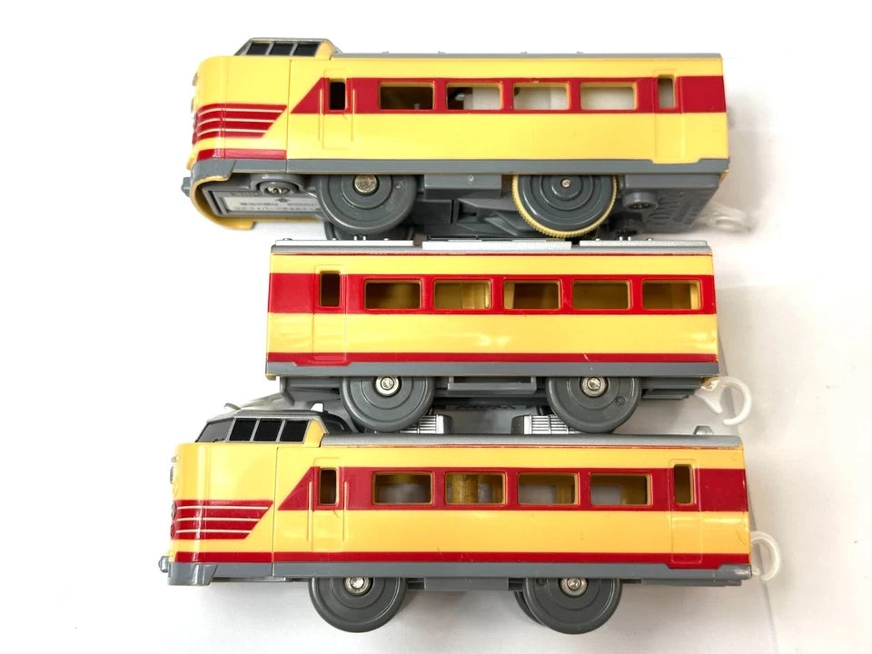 動作確認済み 廃盤品 タカラトミー TAKARATOMY プラレール S-24 485系特急電車 雷鳥 4/1