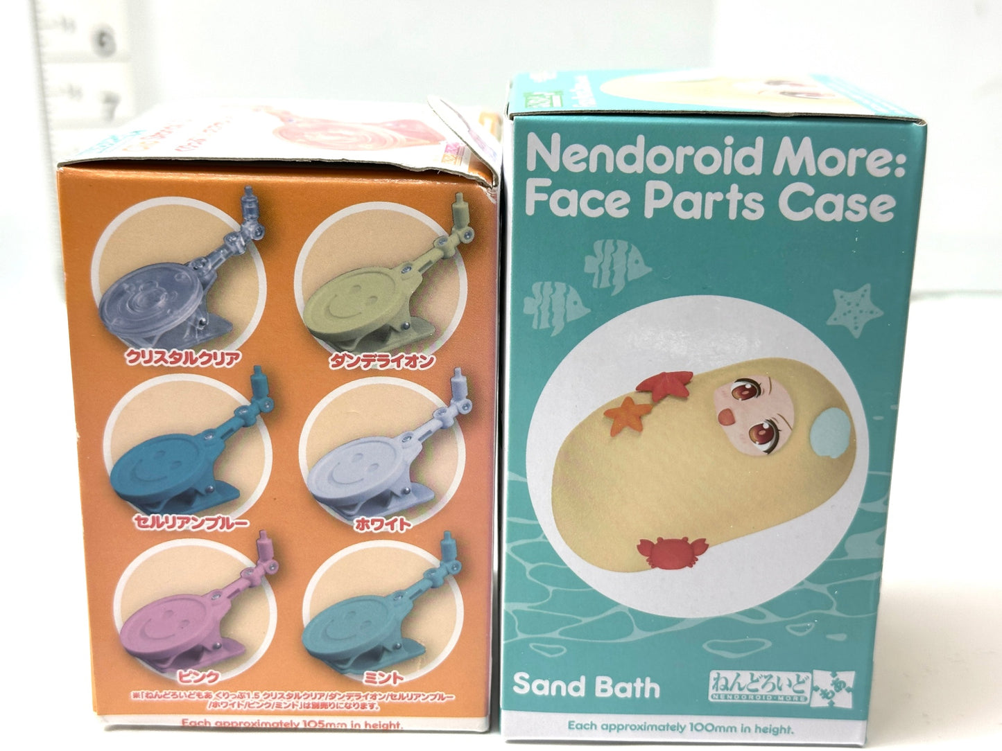 グッドスマイルカンパニー ねんどろいどもあ くりっぷ 1.5 クリアオレンジ きぐるみフェイスパーツケース 砂風呂 きせかえウエディング 3/15