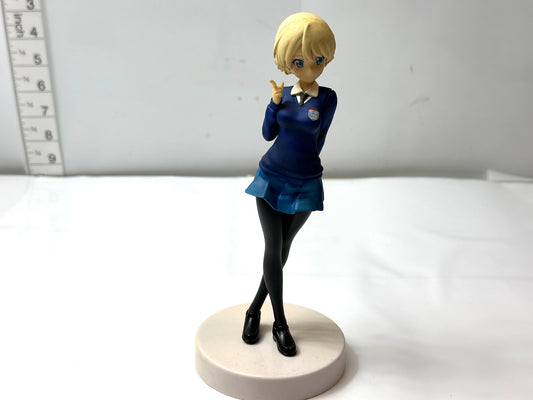現状品 Furyu フリュー ガールズ＆パンツァー 劇場版 パンツァーフォー！ スペシャルフィギュア ダージリン 2/11