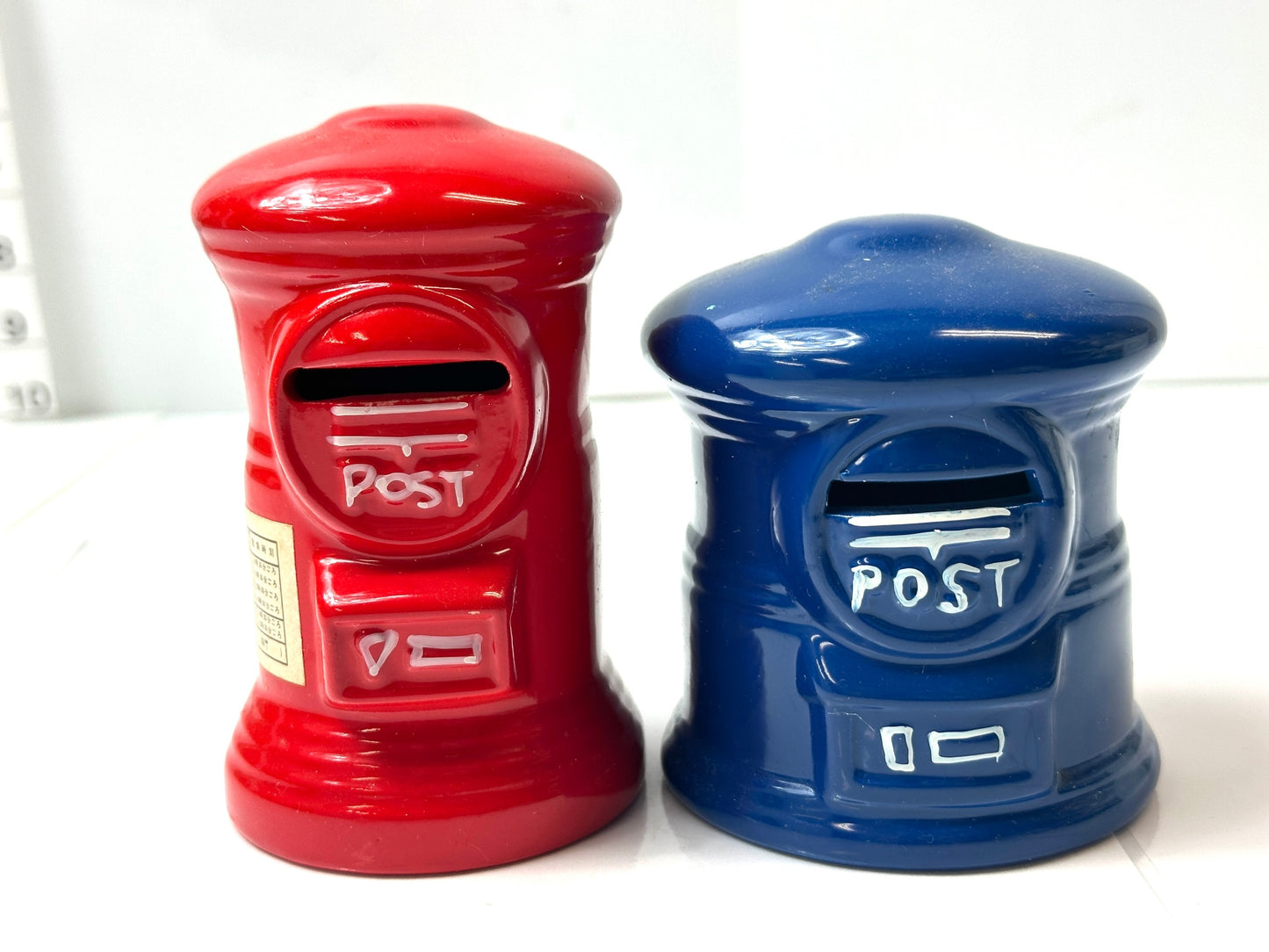 郵便ポスト型 貯金箱2個セット 10/21