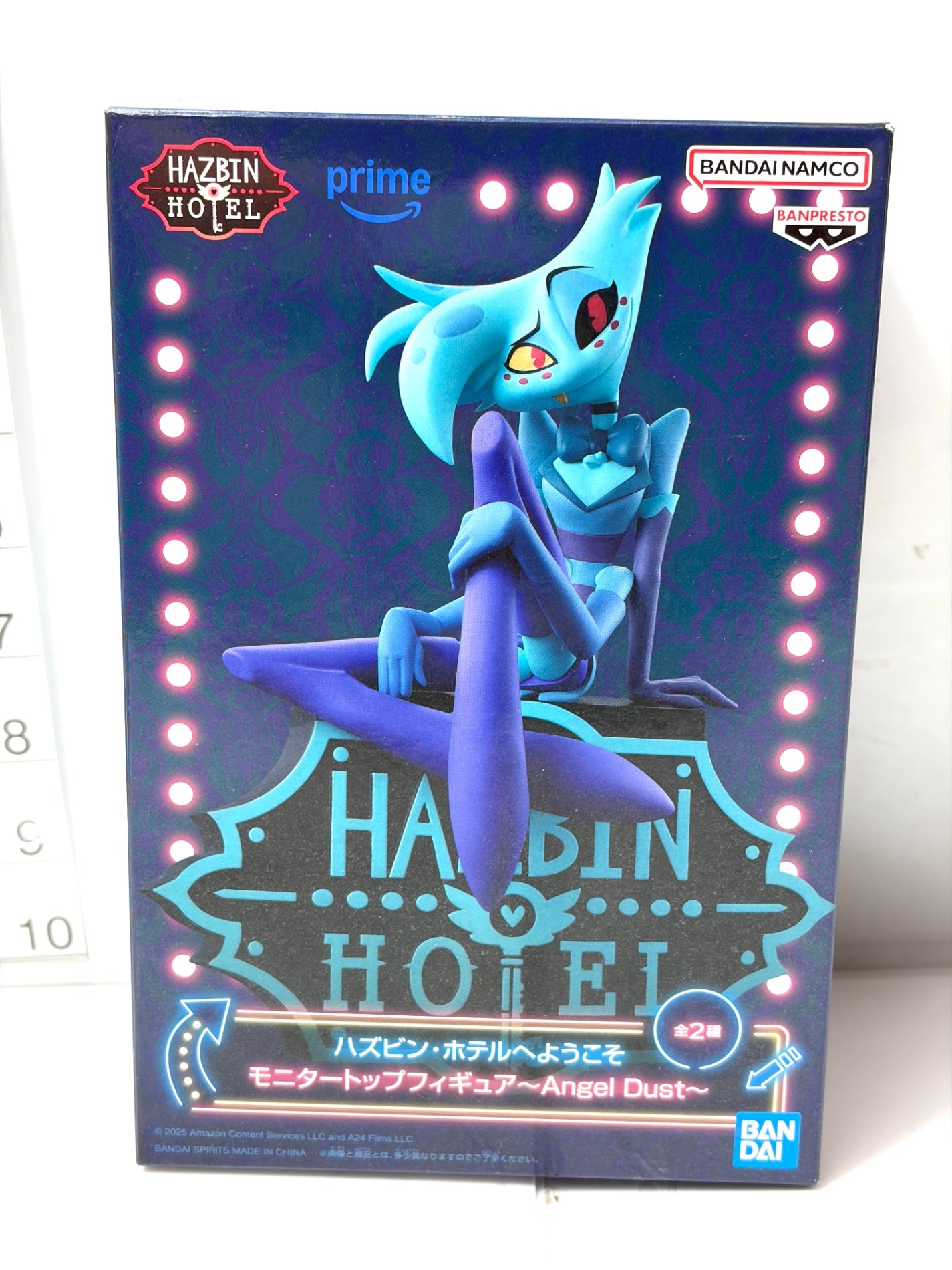 ハズビン・ホテルへようこそ モニタートップフィギュア Angel Dust バンダイナムコ