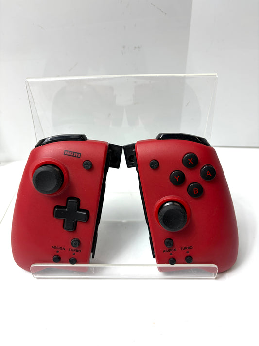 HORI 任天堂 Switch用 グリップコントローラー (L/R) レッド ターボ機能付き　NSW-298
