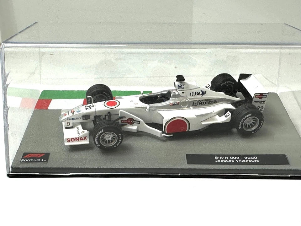 現状品 デアゴスティーニ F1マシンコレクション BAR002 2000 ジャック・ヴィルヌーヴ 1/43 ダイキャスト ミニカー 4/3