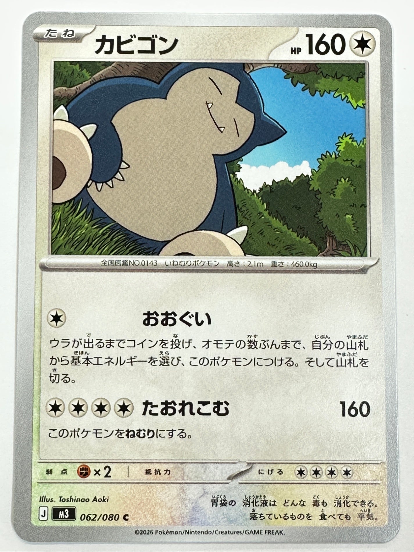 062/080 カビゴン