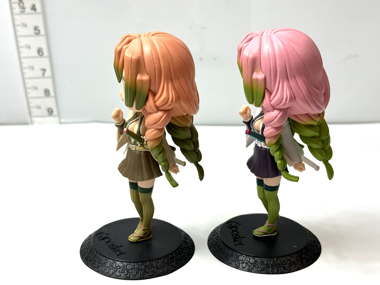 鬼滅の刃 Q posket 甘露寺蜜璃 フィギュア 2体セット セピアカラー バージョンB 1/16