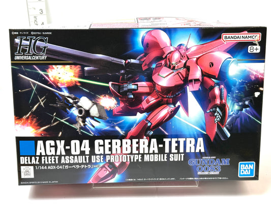 未組立品 HGUC 機動戦士ガンダム0083 AGX-04 ガーベラ・テトラ 1/144スケール 色分け済みプラモデル 8/5