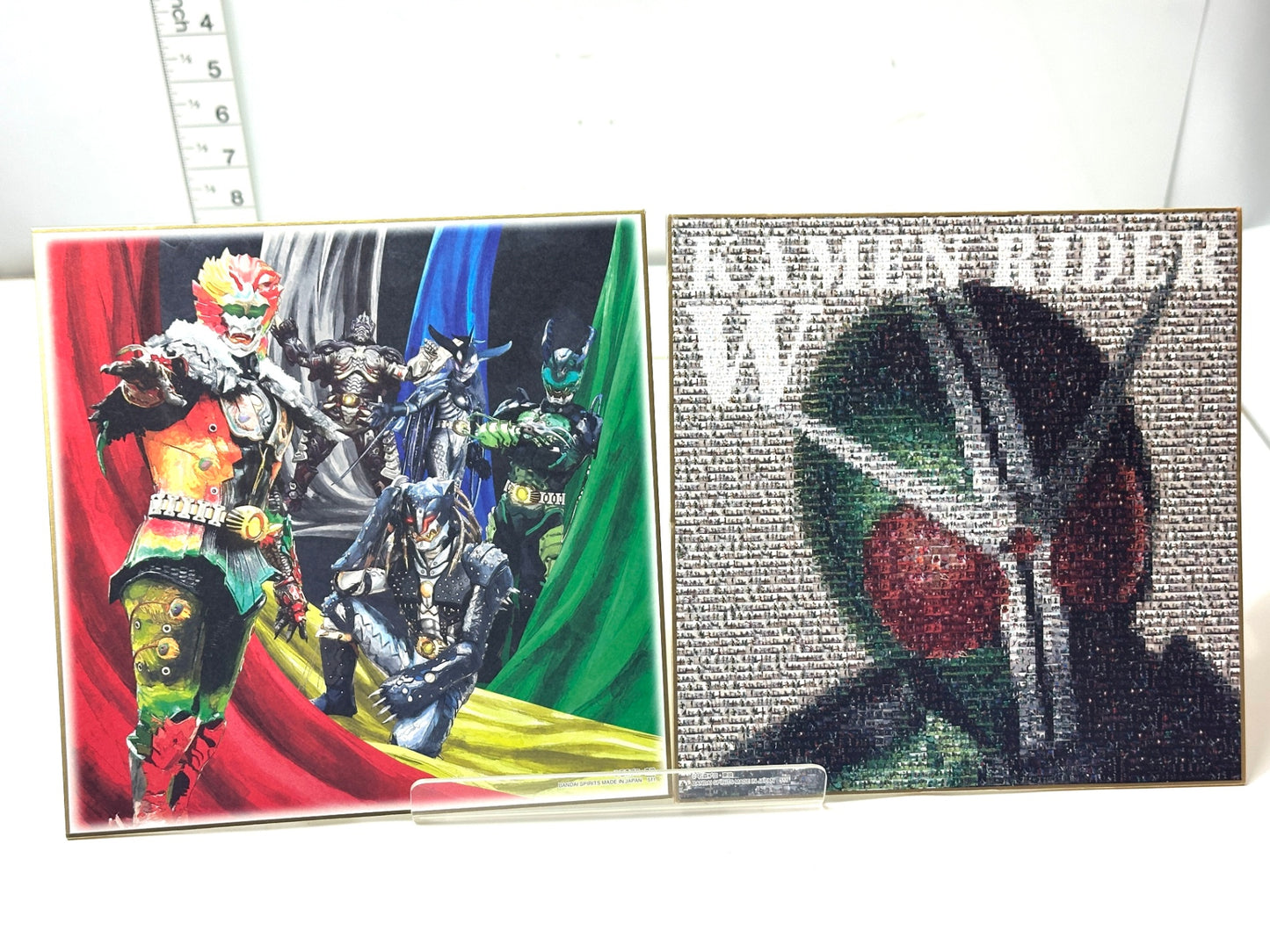 開封済み・未使用品 一番くじ 仮面ライダーオーズ ＆ W C賞 色コレ（色紙）全12種コンプリートセット 3/3