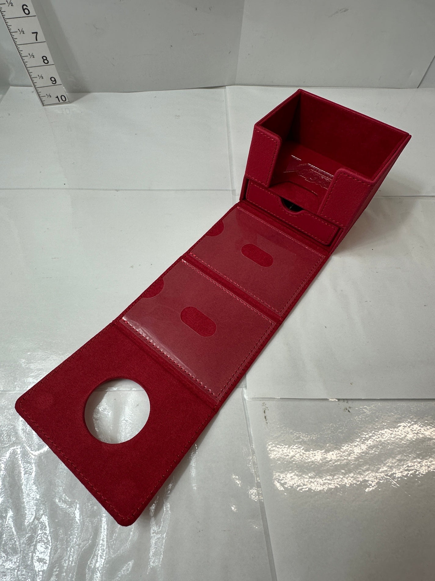 【店舗買取品】　外箱傷み有り　GameGenic カードデッキボックス – デッキボックス:カードファイト ヴァンガード ネイションズボールト ドラゴンエンパイア (50枚) – 丈夫で頑丈なカード収納 – カードファイト!! ヴァンガード対応