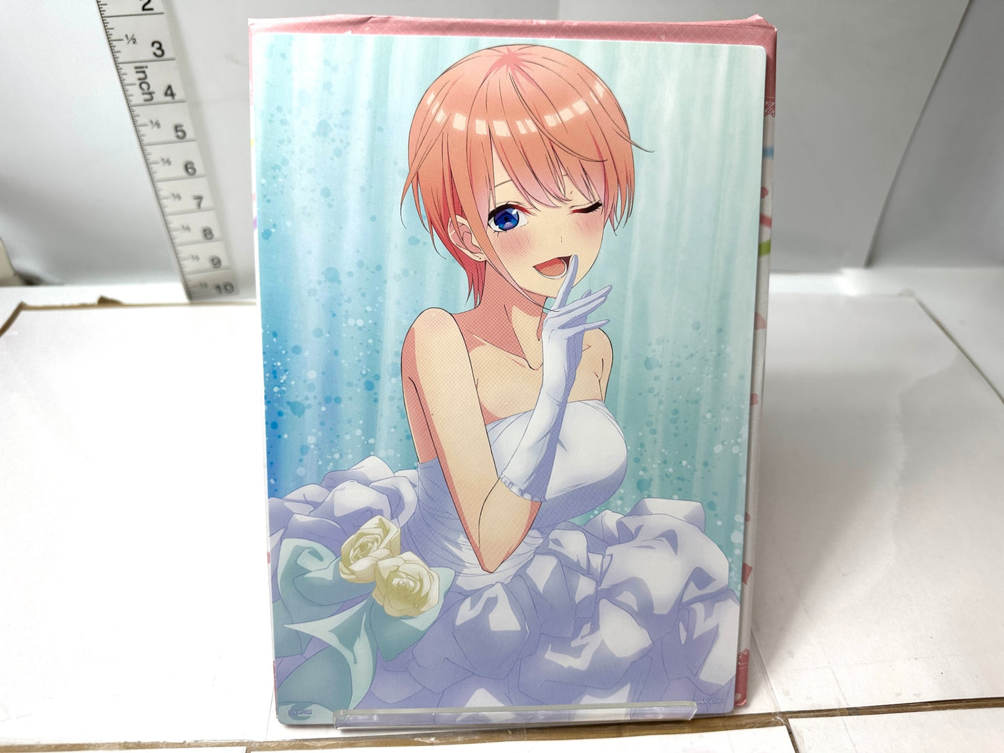 開封済み・未使用品 一番くじ 五等分の花嫁 F賞 五つ子ゲームファイナル イラストボード 全5種コンプリートセット中野一花/二乃/三玖/四葉/五月 12/4