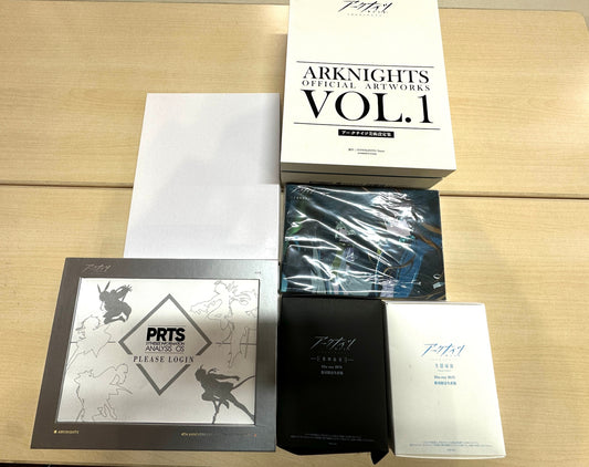 現状品 アークナイツ 4THアニバーサリー テラ・ファトーラムキット 美術設定集 Vol.1 Blu-ray BOX 特典のみ 他 2/27
