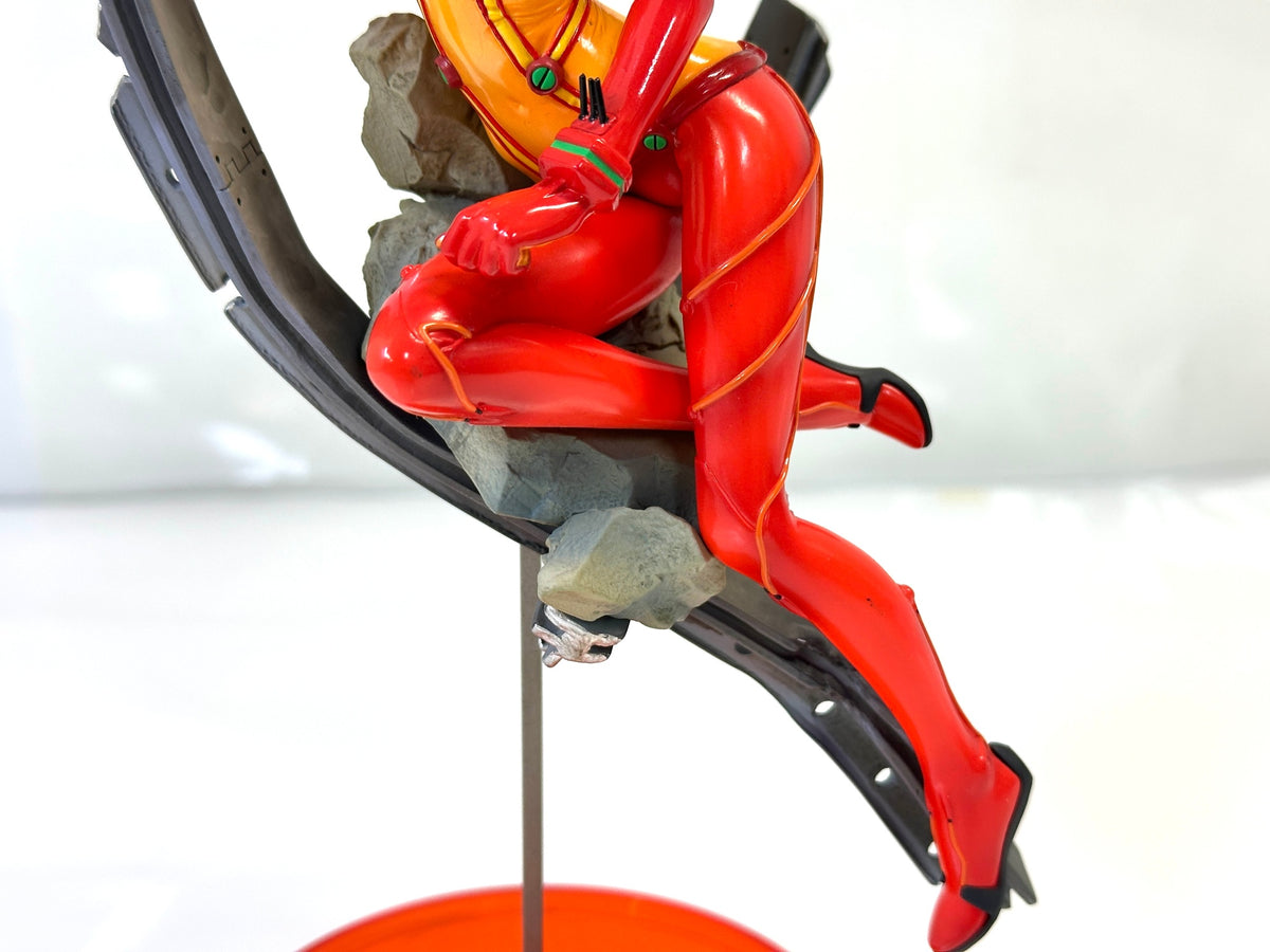 現状品 ALTER アルター PVC製塗装済み完成品 ヱヴァンゲリヲン新劇場版：破 式波・アスカ・ラングレー テスト用プラグスーツVer. 1/8スケールフィギュア 9/14