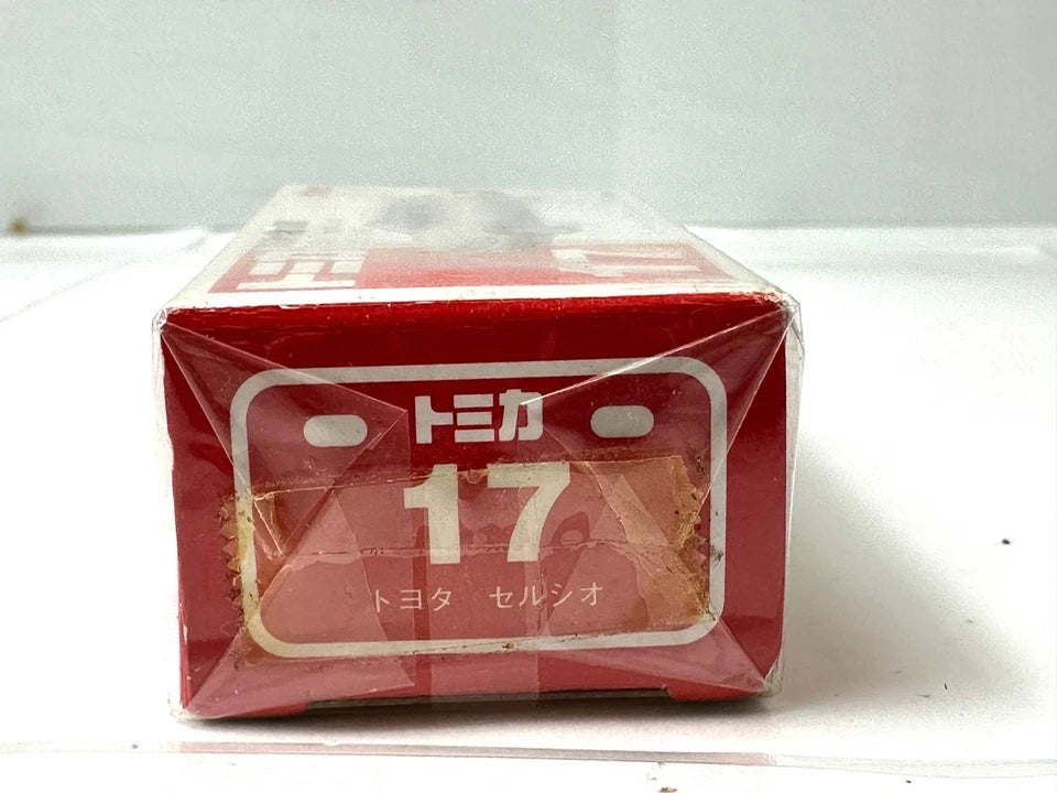 タカラトミー (旧トミー) トミカ 赤箱 No.17 トヨタ セルシオ F10型 スーパースピード サスペンション 左右ドア開閉 ミニカー 4/20