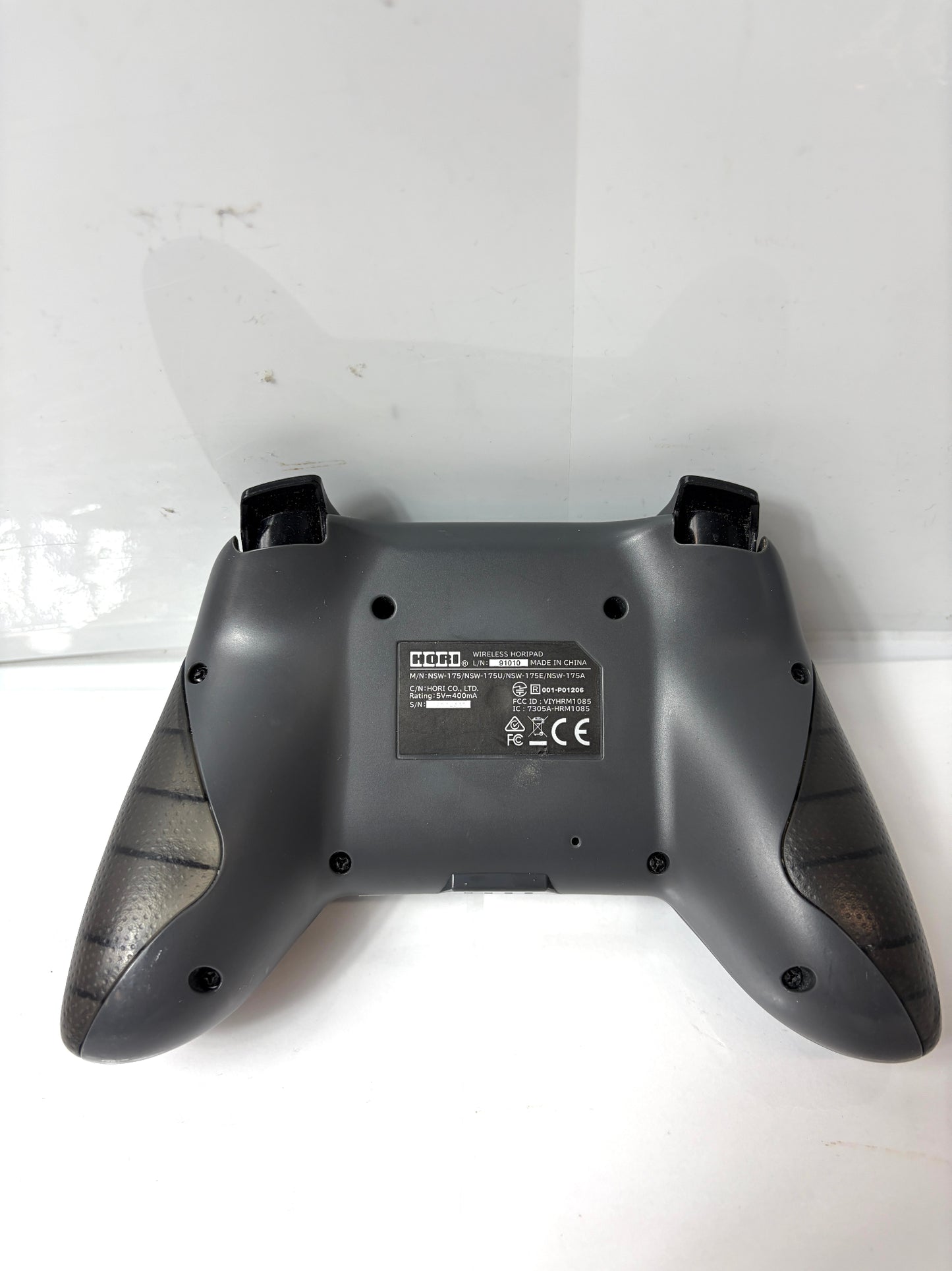 HORI 任天堂 Switch用 ワイヤレスホリパッド グレー ワイヤレスコントローラー (NSW-174)