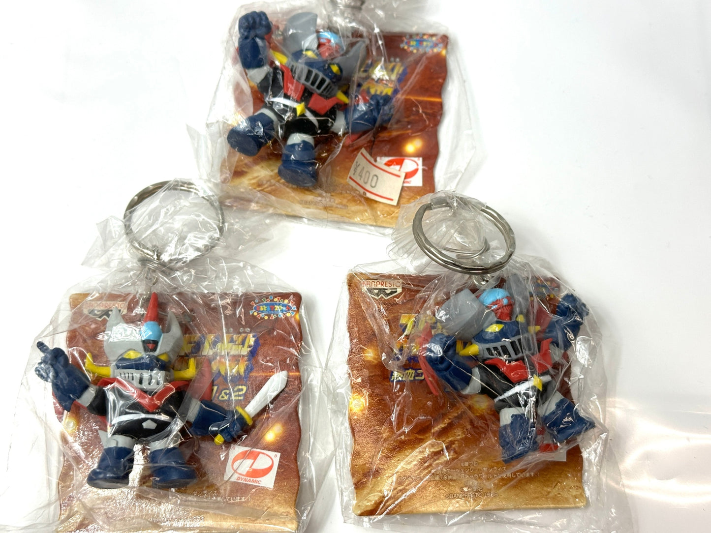 バンプレスト スーパーロボット大戦 熱血コレクション  デビルマン マジンガー とるとるマスコット フィギュアキーホルダー 2/16