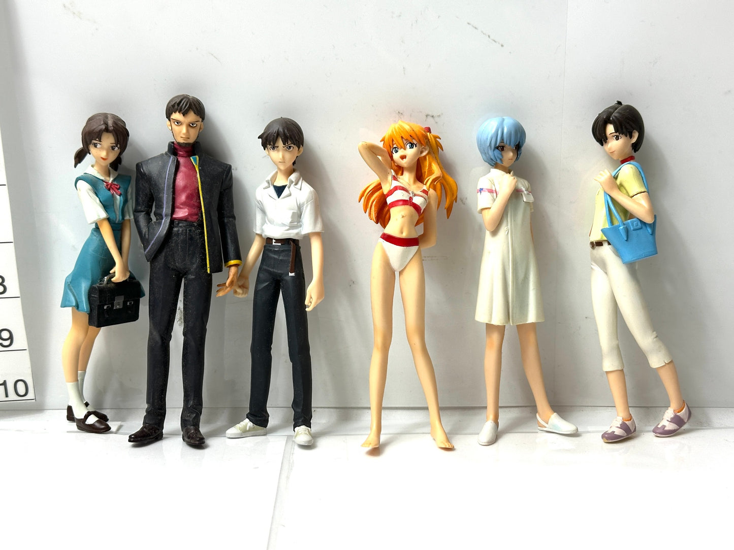 現状品 エヴァンゲリオン ポートレイツ フィギュア 6体セット 洞木ヒカリ 碇ゲンドウ 碇シンジ 惣流・アスカ・ラングレー 綾波レイ 伊吹マヤ 11/13