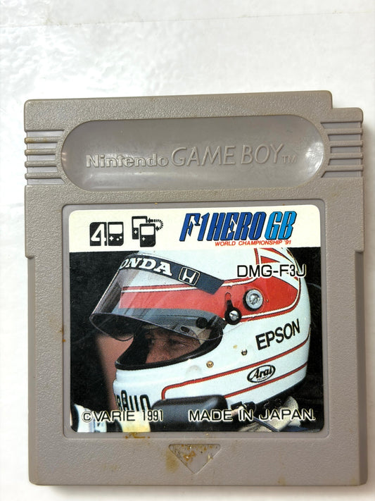 GB F-1 HERO VARIE F1ヒーロー レースゲーム カセット