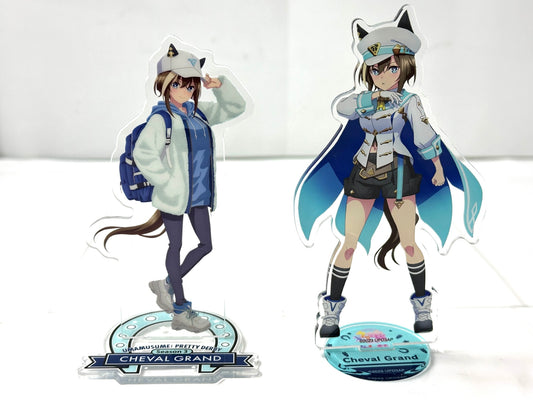 現状品 ウマ娘 シュヴァルグラン アクリルスタンド 2点セット 一番くじ 9/5