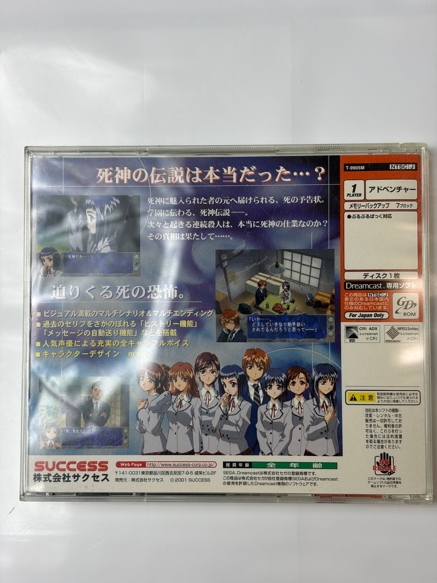 此花トゥルーリポート　ドリームキャスト