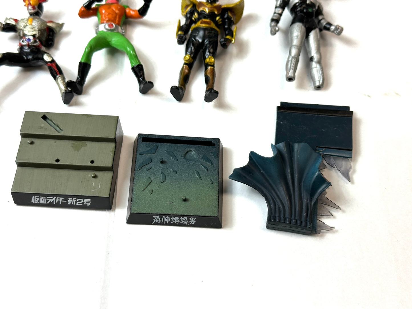 ジャンク 仮面ライダーフィギュア まとめセット 怪人名鑑 栄光の9人ライダー チェスピースコレクション 他 10/14