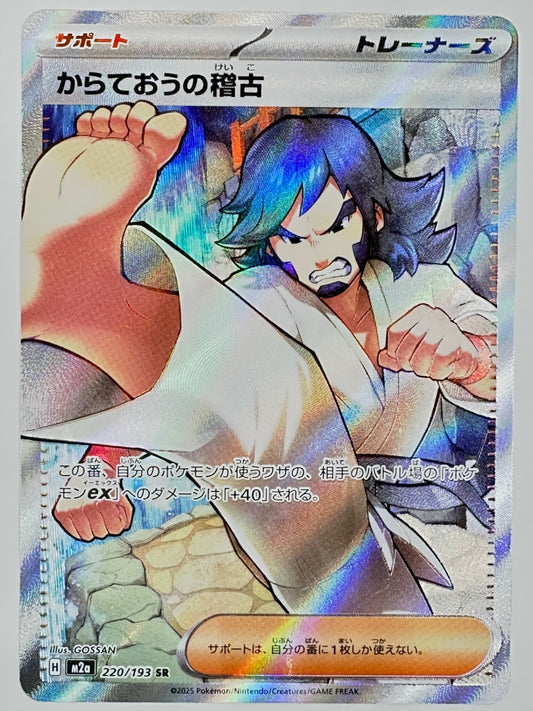 220/193 からておうの稽古