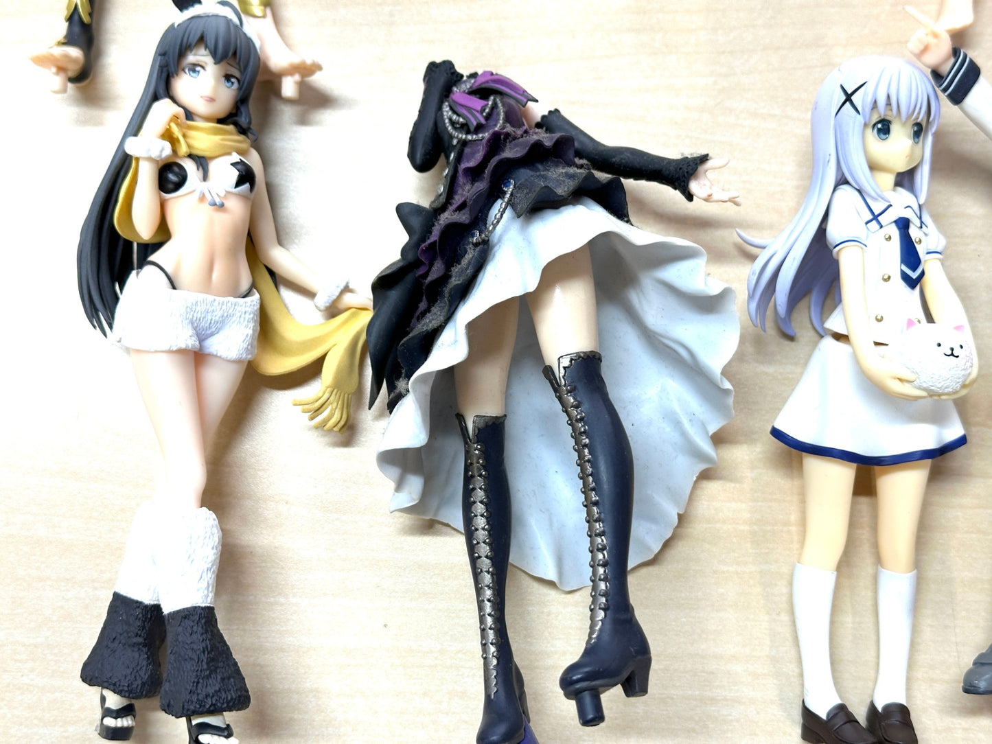 ジャンク含む現状品 女の子 女子 美少女 アニメキャラ フィギュア まとめセット 星野アイ 中野三玖 ニコ・ロビン エミリア マキマ 暁 雪ノ下雪乃 香風智乃 1/16