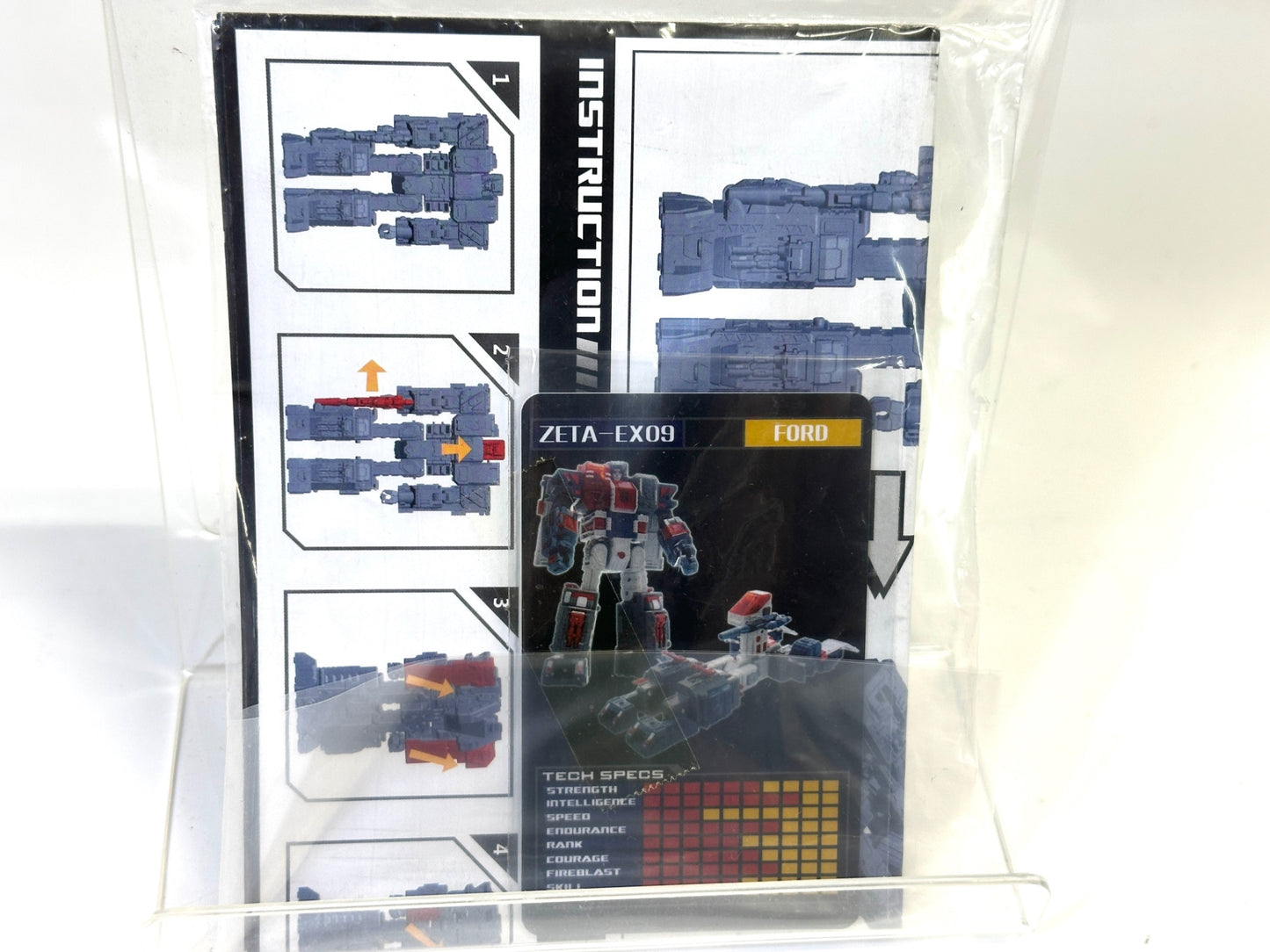 Zeta Toys フィギュア Zeta-EX09 Ford（メタリックエディション・特別版）トランスフォーマー 8/27