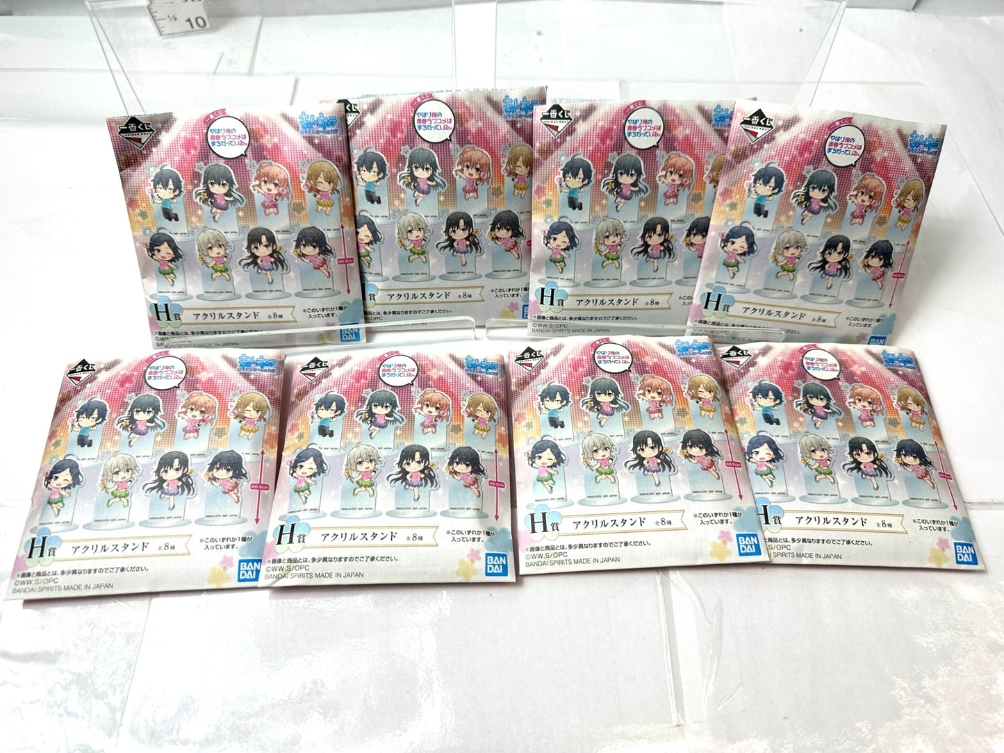 一番くじ やはり俺の青春ラブコメはまちがっている。完 H賞 アクリルスタンド 全6種 コンプリートセット 11/10