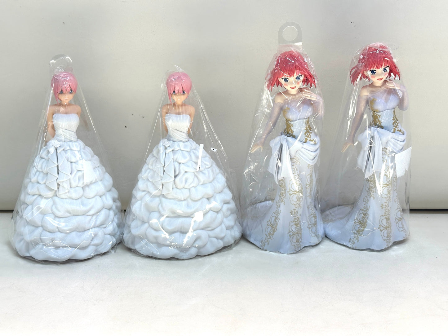五等分の花嫁 フィギュア 35体 まとめセット 中野一花 二乃 三玖 四葉 五月 ウエディングドレス 白無垢 エプロン プチっとのりマスルームライト 4/3