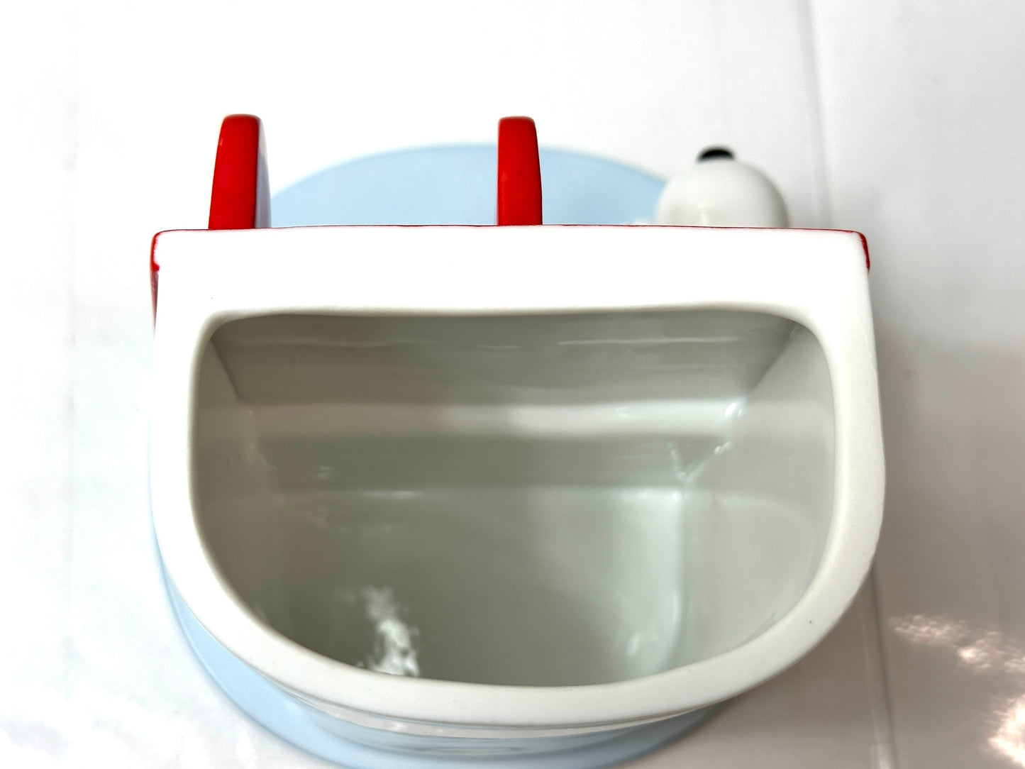 開封済み未使用品 サンリオ スヌーピー キッチンツールタテ ピーナッツ 陶器製 12/23