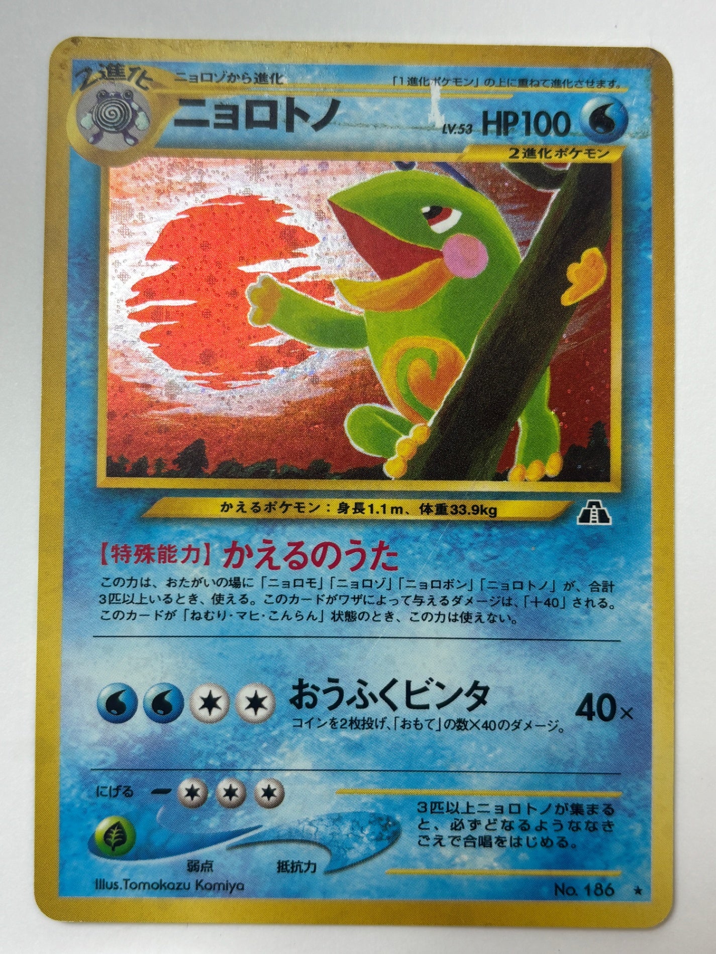 LV53HP100NO186-NEO2 ニョロトノ(右中央:遺跡)