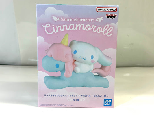バンプレスト サンリオキャラクターズ フィギュア シナモロール ～コルネと一緒～ 8/27