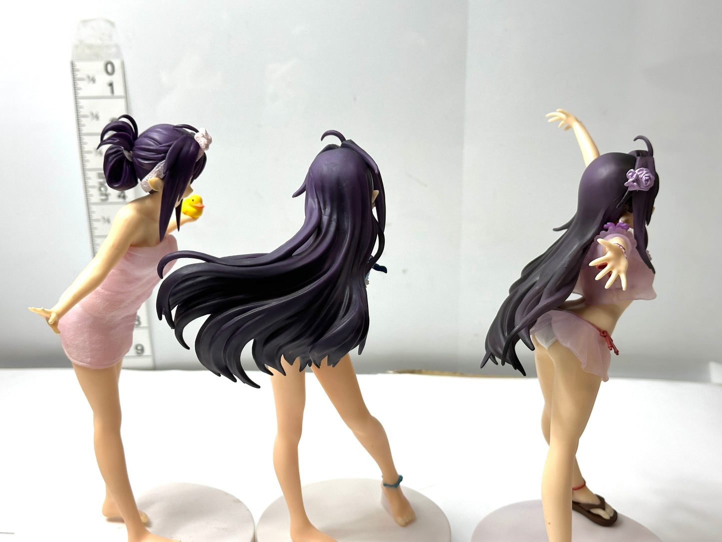 現状品 ソードアート・オンライン EXQフィギュア 湯けむりユウキ 夏色少女 ユウキ ミナモプリンセス アスナ SAO 2/11