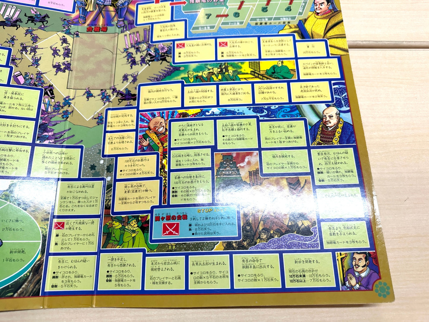 ★希少 付属品全てあり バンダイ 伊達政宗ゲーム ボードゲーム 人生ゲーム形式 対象年齢 8歳〜大人 2人〜4人用 12/2