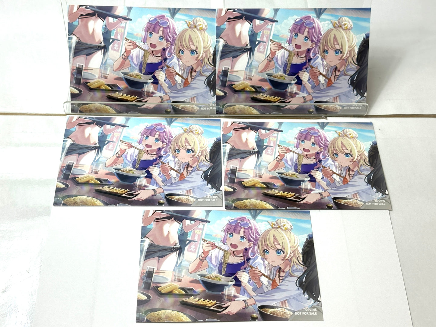 ラブライブ！蓮ノ空女学院 スクールアイドルクラブ 8番らーめん ポストカード シークレット 5枚セット 安養寺姫芽 藤島慈 12/11