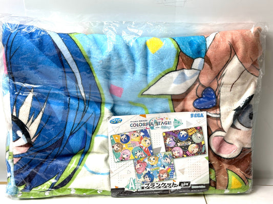 セガ ラッキーくじ プロジェクトセカイ カラフルステージ！ feat. 初音ミク Vol. 3 A賞ブランケット MORE MORE JUMP 12/16