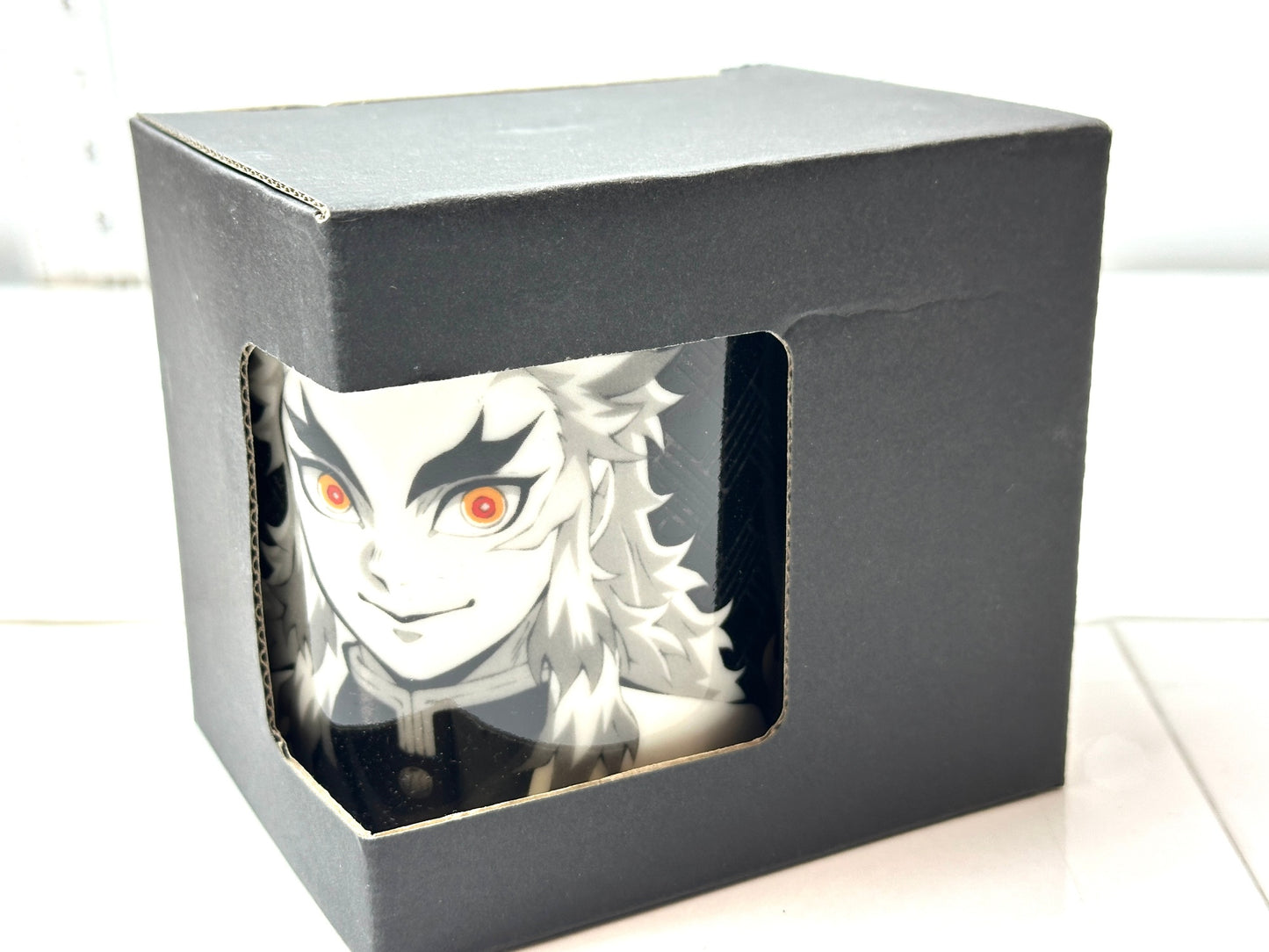 開封済み・未使用品 アニプレックス 鬼滅の刃 モノクローム マグカップ 煉獄杏寿郎 日本製 12/19